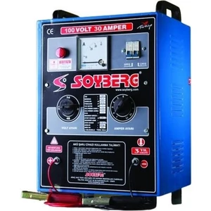 12V-100V Şarj Redresörü 30 A (Akü Şarj Cihazı) (Amper Ayarlı)