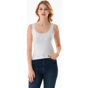 Basic Dantelli Askılı Body