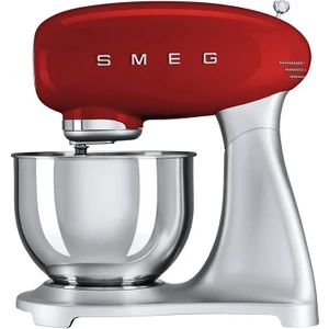 Smeg 50's Style Retro 4.8lt Red Stand Mikser SMF02RDEU