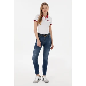 U.S. Polo Assn. Kadın Mavi Pantolon (Jean) 50263807-DN0022