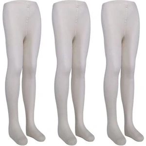 Çocuk 3lü Pamuklu Külotlu Çorap Gri ONL-02623
