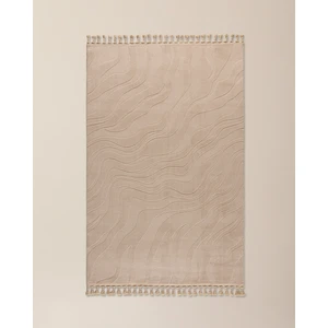 Madame Coco Pluie Rölyef Halı - Bej - 150x230 cm