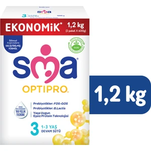 Optipro 3 1200 gr (2x600g) /1-3 Yaş Devam Sütü