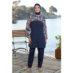 REMSA Paraşüt Tam Kapalı Tesettür Mayo 25962 Lacivert