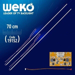 Unıversal 3lü Kesilebilir 70 cm (42-55 Arası) 2 x Çubuk Eled + Drıver