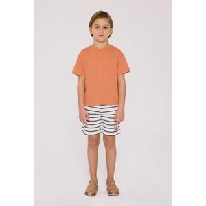 Bg Store Erkek Çocuk Kiremit Tshirt
