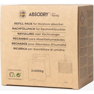 Absodry Duo Family Seri 6 Yeniden Dolum 2’li Paket Nem Alıcı, Rutubet Giderici, Korozyon Önleyici