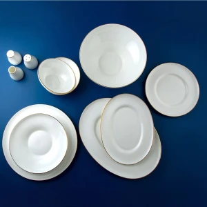 60 Parça Star Yemek Takımı Gold