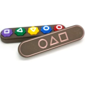 Kutulu Squid Game 2 Oyun 5 Taş Seti Oyun Beştaş Oyuncak Renkli Taş Gonggi - Beş Taş - Kutulu