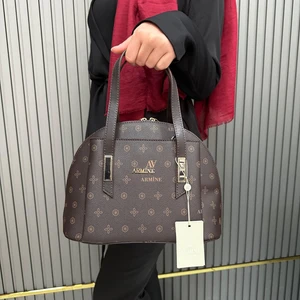Bayan Çanta Baskılı Kahve AR34409
