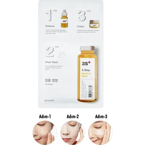 3 Aşamalı Yoğun Besleyici Maske 3 Step Nutrition Mask