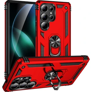 Samsung Galaxy S25 Ultra Kılıf Vega Yüzüklü Tank Kapak