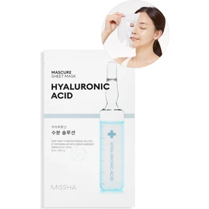 Hyalüronik Asit İçerikli Nemlendirici Yaprak Maske Mascure Hydra Solution Sheet Mask (Hyaluron Acid)