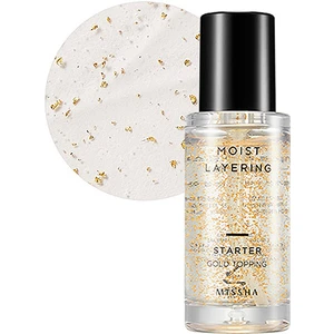 Altın Parçacıklı Nem Ve Parlaklık Veren Makyaj Bazı Moist Layering Starter (Gold Topping)
