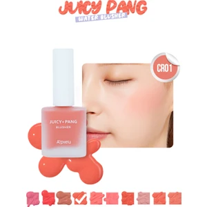 Meyve Kokulu, Nemlendirici, Doğal Görünümlü Sıvı Allık A'PIEU Juicy-Pang Water Blusher (CR01)