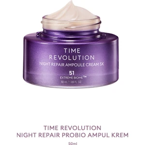 Fermente İçerikli Yaşlanma Karşıtı Bakım Kremi Time Revolution Night Repair Ampoule Cream 5x
