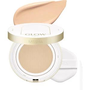 Parlak Bitişli Kırışıklık Karşıtı Cushion Fondöten Glow Cushion Light (No.23 Sand) SPF 37+++