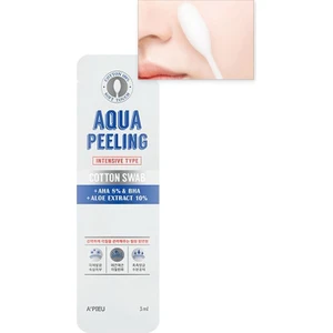 Özel Peeling Esanslı %100 Pamuk Peeling Çubuğu  (Yoğun) A'PIEU Aqua Peeling Cotton Swab (Intensive)