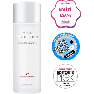 Fermente İçeriklere Sahip Aydınlatıcı&Nemlendirici Esans Time Revolution The First Essence 5x (30ml)