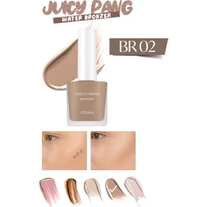 Kolay Uygulanılabilen, Kalıcı, Doğal Görünüm Sunan Likit Bronzer Juicy-Pang Water Bronzer (BR02)