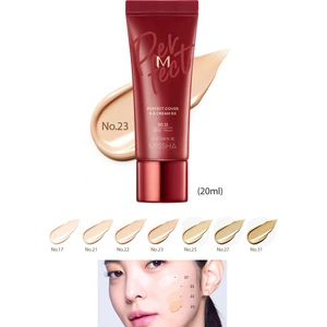 Yüksek Kapatıcı ve Cilt Bakım Etkili Yeni Nesil BB Krem M Perfect Cover BB Cream RX SPF42+++ (No.23)