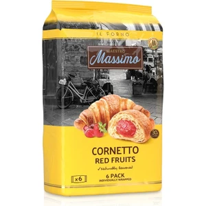 Cornetto Red Fruits (Kruvasan Kırmızı Meyveli) 45 Gram 6 Adet (1 Kutu)