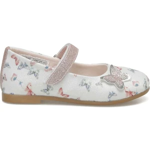BUTY.P5FX Kız Çocuk Babet Ayakkabı Krem