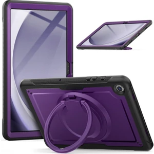 Samsung Galaxy Tab A9 Plus X210 X216 X218 Kılıf Handle Ring Yüzüklü Amour Tank Case Fuji