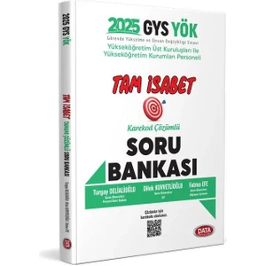 Data 2025 Yök Gys Tam Isabet Karekod Çözümlü Soru Bankası