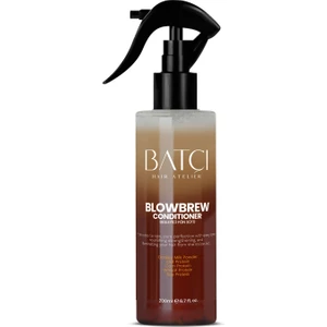 Batçı Hair Atelier Kahveli Çift Fazlı Saç Bakım Fön Sütü 200 ml Besleyici