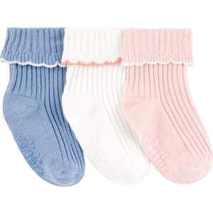 Kız Bebek Çorap Set 3'lü Paket