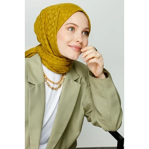 Valor Scarf Bloom Desen Şal - Safran
