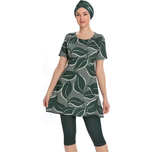 REMSA Kısa Kol Taytlı Yarı Kapalı Mayo 202-505 Haki