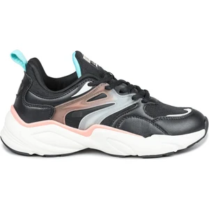 30905 Kadın Sneaker Günlük Spor Ayakkabı - Siyah - 36