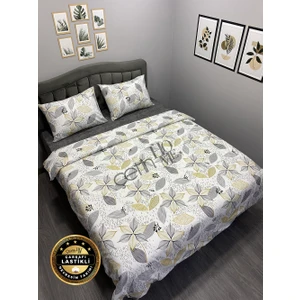 Çetin Home Çetinhome Çarşafı Lastikli Çift Kişilik Nevresim Takımı Lara