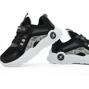 Rixo Çocuk Kolay Giyim Cırtlı Sneaker Spor Ayakkabı