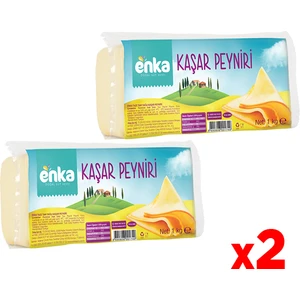 Enka Süt Gurme Kaşar Peyniri Tam Yağlı-2'li- 1 kg