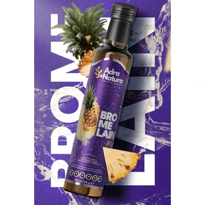 Bromelain Blend-Bromelain, Koenzim Q10 ve L-Karnitin'li Mix, Ananas Özlü Detox Karışımı Şurubu