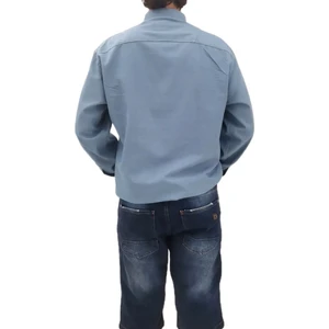 Erkek Uzun Kol Baharlık Flam Pamuk Gömlek