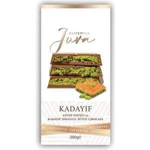 Juva Antep Fıstığı ve Kadayıflı Dubai Çikolatası 200g