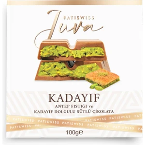 Juva Antep Fıstığı ve Kadayıflı Dubai Çikolatası 100g