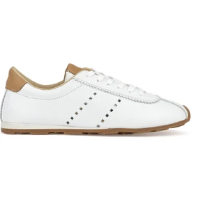 Ziya, Kadın Hakiki Deri Sneaker 1511035Z6300 Beyaz