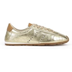 Ziya, Kadın Hakiki Deri Sneaker 1511035Z6300 Gold