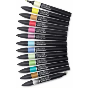 Winsor & Newton ProMarker Set 2 12 Renk