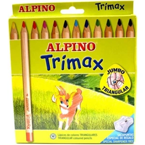 AL-113 Trimax Jumbo Kuru Boya  Kalemi 12'li