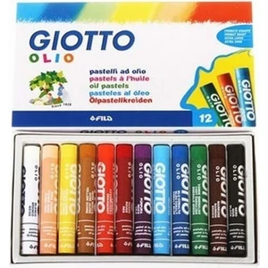 12'Li Olio   Yağlı Pastel Silindir
