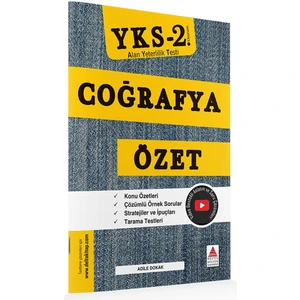 Delta Kültür Yayınevi Ayt Coğrafya Özet
