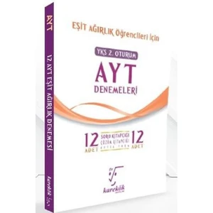 Karekök Yayıncılık AYT 12'li Deneme Seti [Eşit Ağırlık]