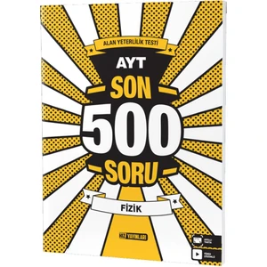 Hız Yayınları AYT Fizik Soru Bankası - Son 500