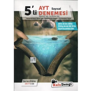 Kafa Dengi Yayınları AYT Sayısal 5 Deneme